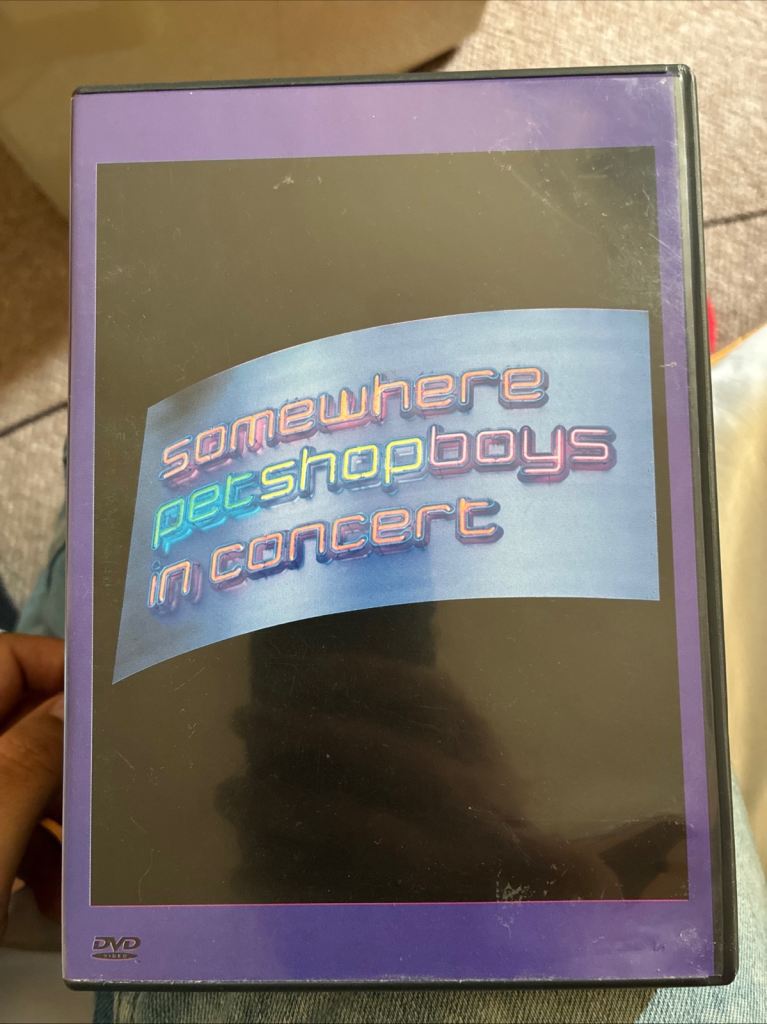 Pet Shop Boys - Somewhere (DVD, 1997)  Savoy Theatre Pal 