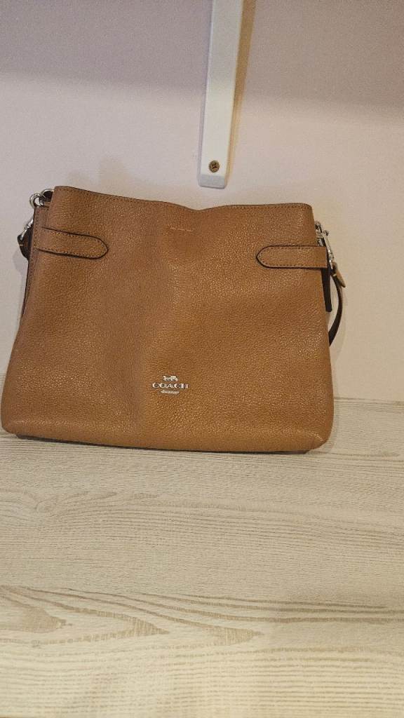 Coach Brown Leather Shoulder Bag