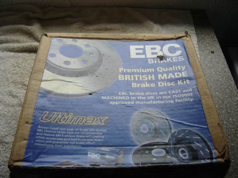 EBC BRAKE AND DISCS SET