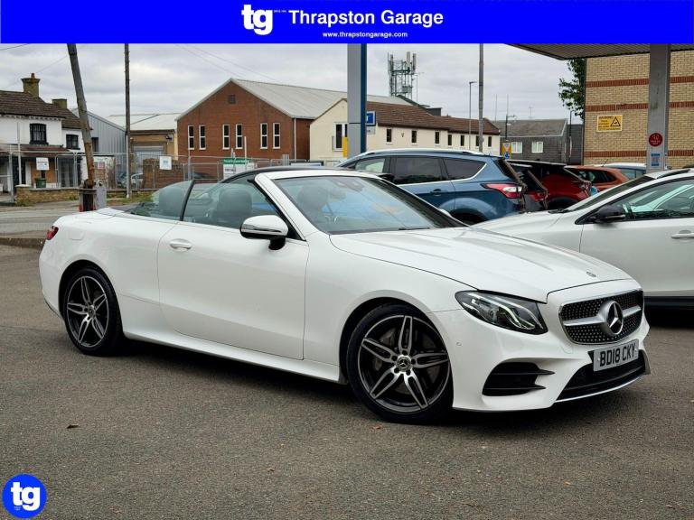 2018 Mercedes-Benz E Class 2.0 E300 AMG Line Cabriolet G-Tronic+ Euro 6 (s/s) 2dr CONVERTIBLE Pet...