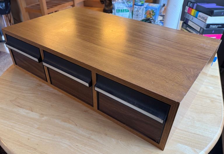 Original 1980’s VHS cabinet