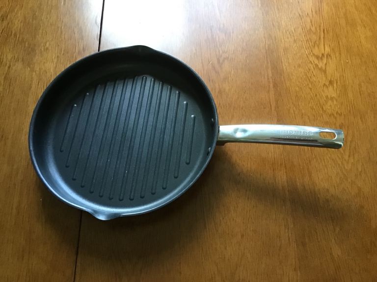 Black Griddle Frying Pan - Good Condition Grill Pan