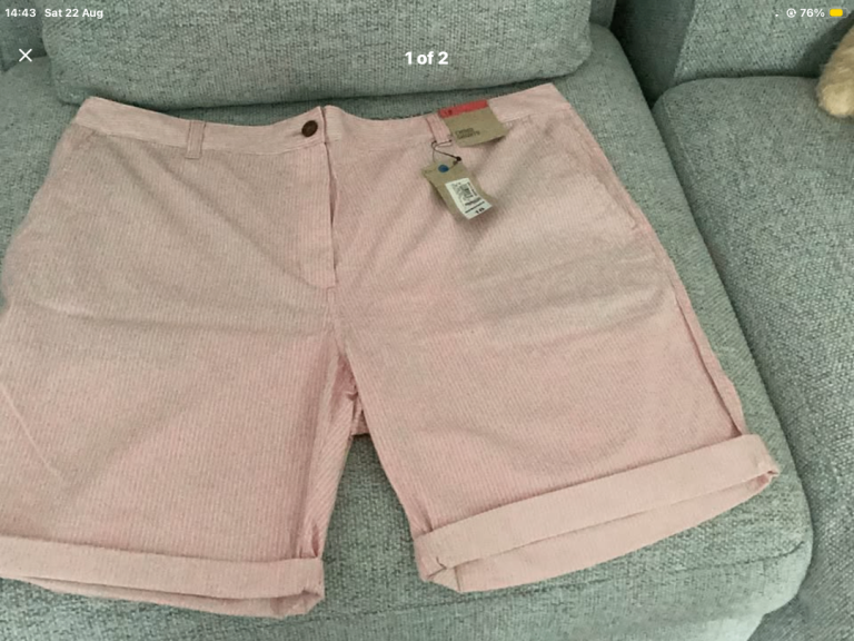 Brand new M&S shorts size 18