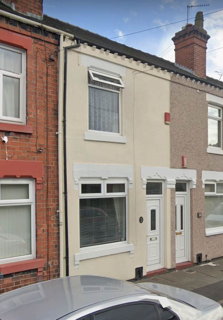 For Rent. 2 bedroom terraced house with garage. Murhall Street. Burslem. £750pcm and £750 deposit.