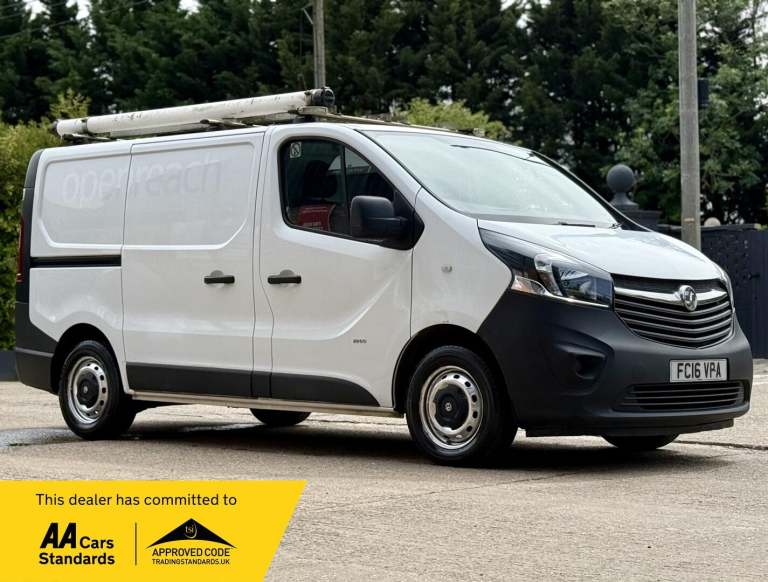 2016 Vauxhall Vivaro 1.6 CDTi 2900 ecoFLEX L1 H1 Euro 5 (s/s) 5dr Diesel