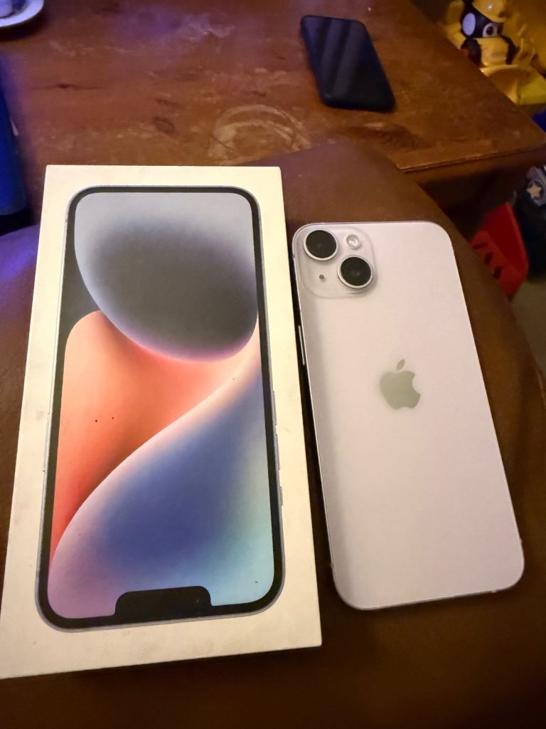 Apple I phone 14 as new boxed on all networks £240 or with Apple Watch £310 