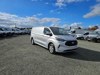 2024 ON 74 PLATE FORD TRANSIT CUSTOM 300 LIMITED TDCI L2HI LWB DIESEL 11K ULEZ 