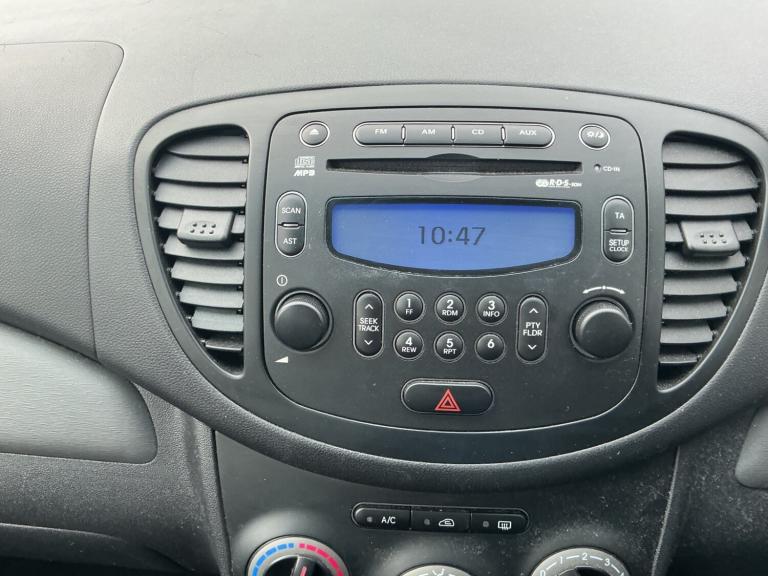 2012 Hyundai i10 1.2 Classic 5dr HATCHBACK Petrol Manual