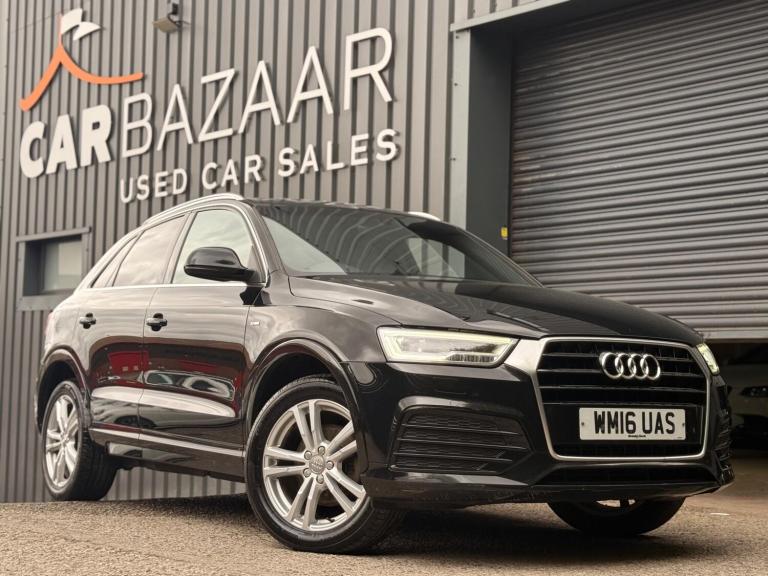  Audi Q3 2.0 TDI S line Euro 6 (s/s) 5dr (Nav) Diesel Manual
