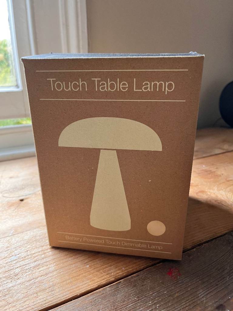 New Touch Table Lamp - Battery Powered Dimmable