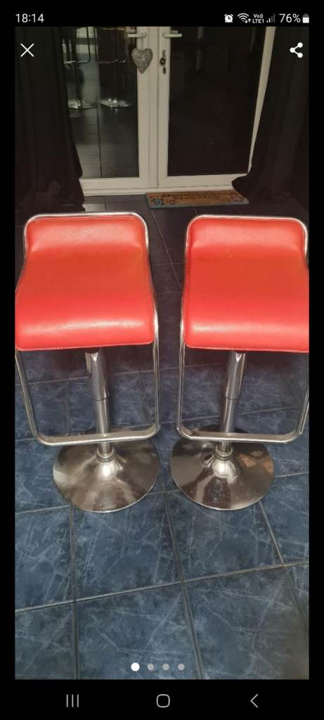FREE BREAKFAST BAR STOOLS