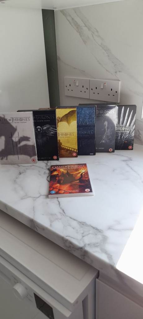 GAME OF THRONES SERIES 3 TO 8