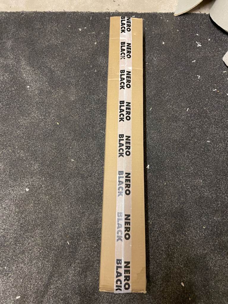 Stove pipe for wood burning multi fuel stove 1 metre long 125mm diameter New in box