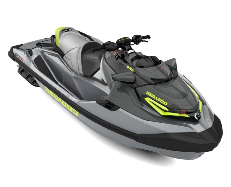 Sea-Doo RXP-X 325 — Ice Metal & Manta Green — 2026