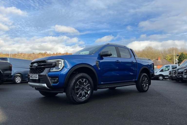 2025 Ford Ranger Wildtrak AUTO 2.0 EcoBlue 205ps 4x4 Double Cab Pick Up SATELLITE NAVIGATION Pick...