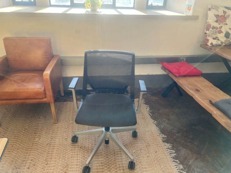 Used Haworth Mesh Back Operator Chairs x 16 at £65 each