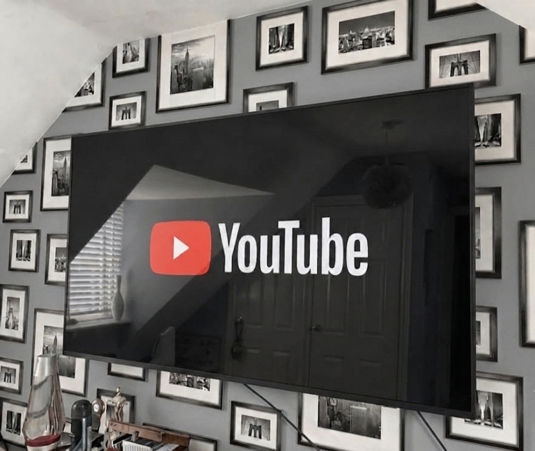 50" 4K Ultra HD Slim Smart TV with Wall Mount