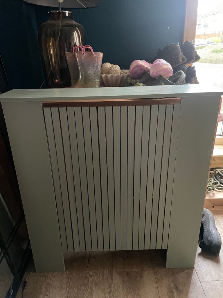 Sage green radiator cover brand new small