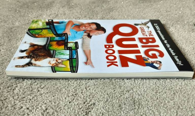 2 Family General Knowledge Quiz Books 3,500 Questions Christmas Party Pub Quiz