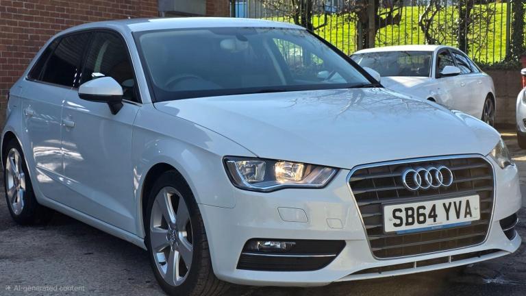 2015 Audi A3 1.6 TDI Sport Sportback 5dr Diesel Manual Euro 6 (s/s) (110 ps) HATCHBACK Diesel Manual