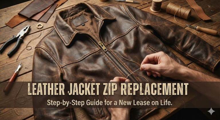 Leather Jacket Zip Replacement - B X Tailor And Alteration 