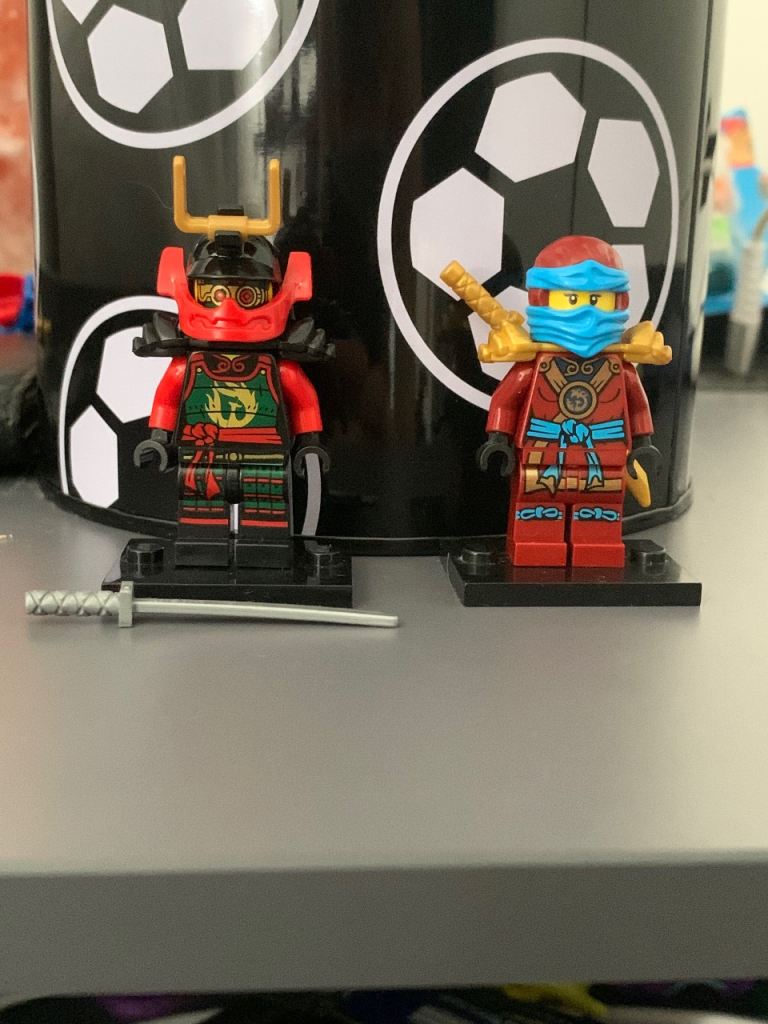 Lego Ninjago Samurai Nya & Deepstone Armour Nya Minifigures with Accessories – Great Condition