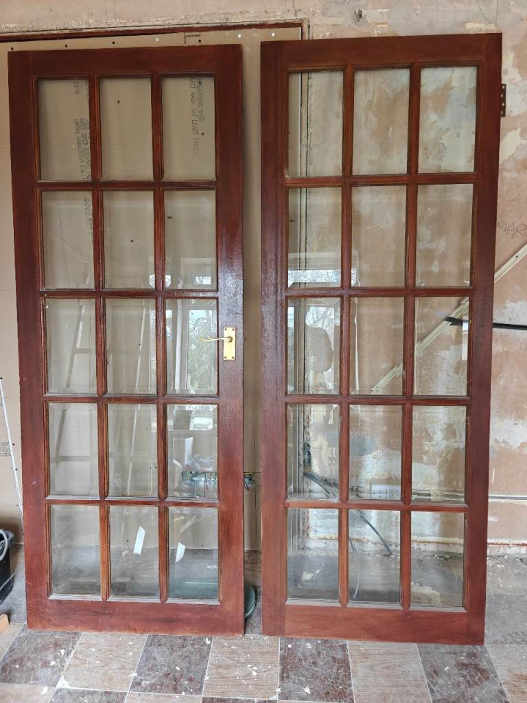 Internal French doors 