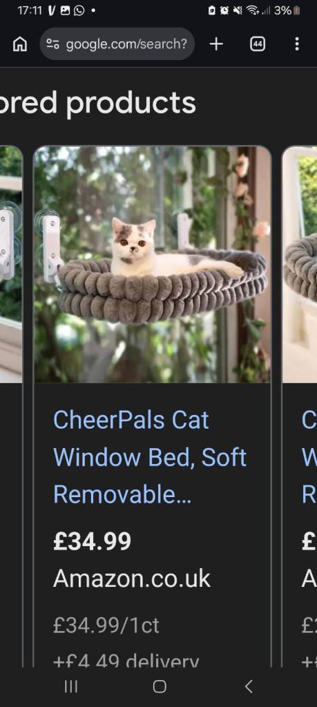 new cheerspal cat window bed