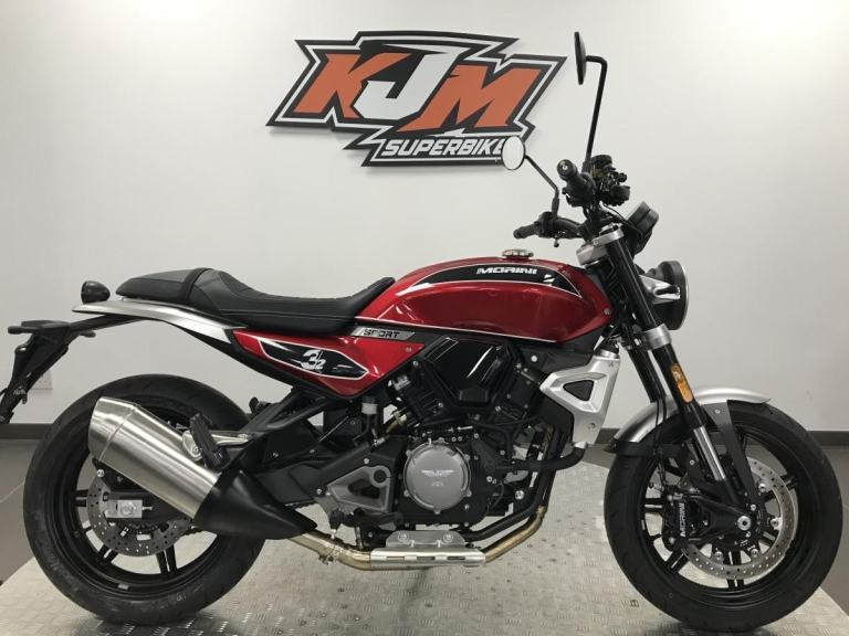 MOTO MORINI 3.5 SPORT IN STOCK AT KJM SUPERBIKES, LEGACY RED OR PURE WHITE