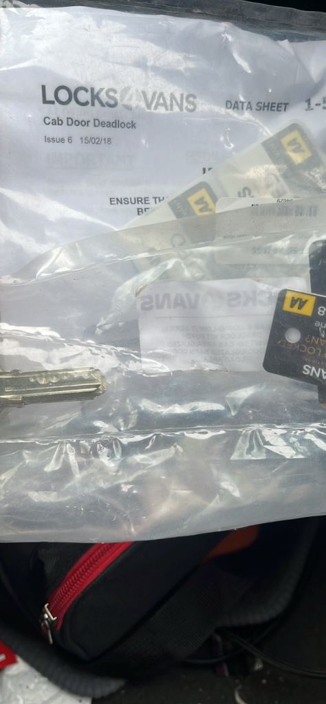 Ford transit dead locks 