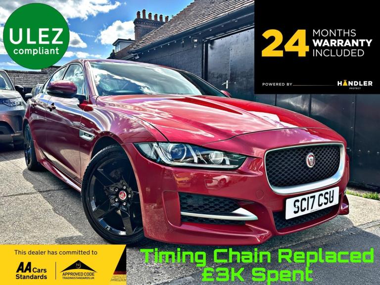 2017 Jaguar XE 2.0d R-Sport Saloon 4dr Diesel Auto Euro 6 (s/s) (180 ps) SALOON Diesel Automatic
