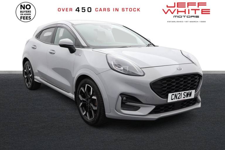 2021 Ford Puma 1.0T EcoBoost MHEV ST-Line X 5dr (SAT NAV, PRIVACY)  HATCHBACK Petrol Manual