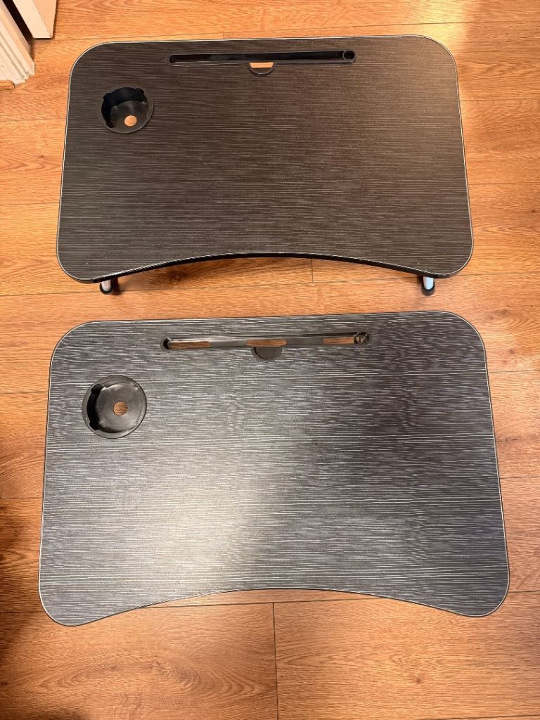 Pair of Portable Laptop Bedsore Tables - Good Condition