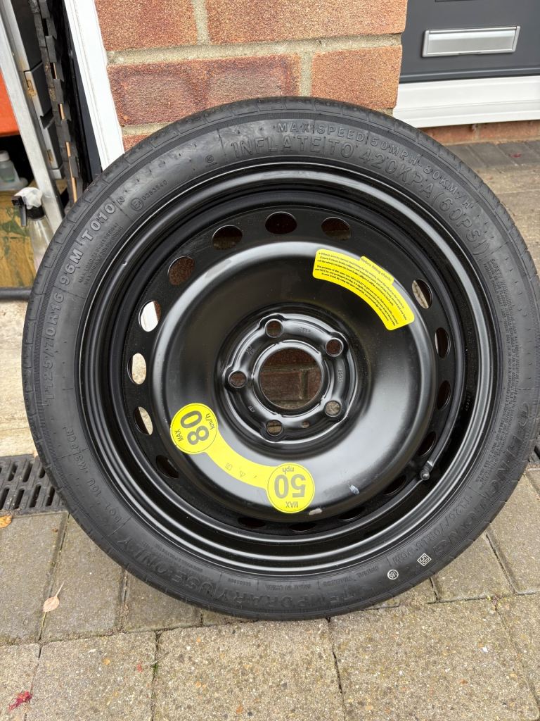 Space saver spare wheel