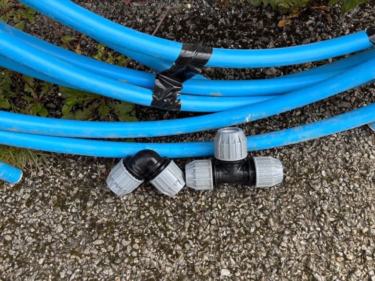32mm blue Mdpe pipe 
