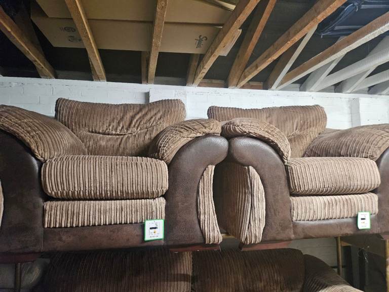 Exdisplay dfs cuddle chair x2