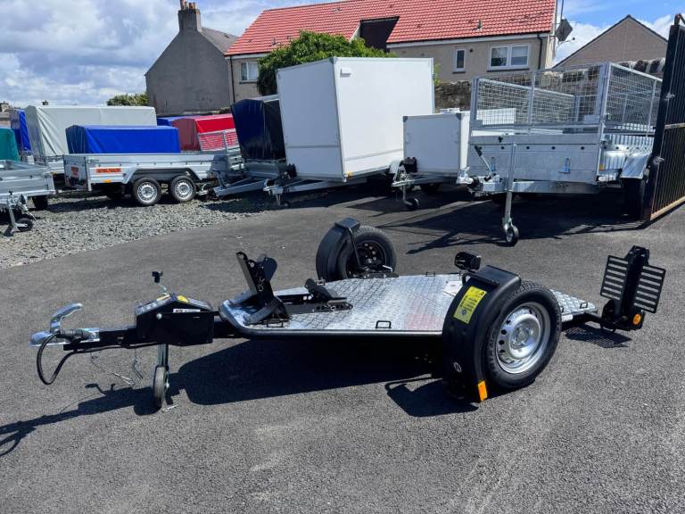 Brand New Lorries Motorbike foldable tiltbed trailer 750kg