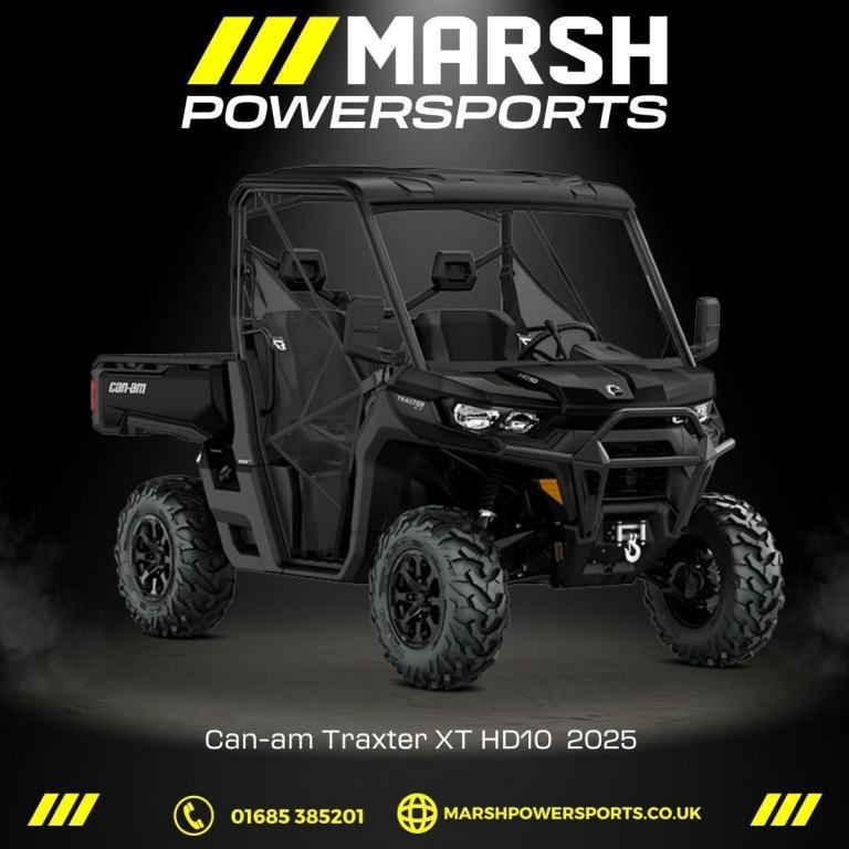 image for Traxter XT HD10 INT 2025 Model - Can-am Dealer - Discover the Cab Kit Offer!