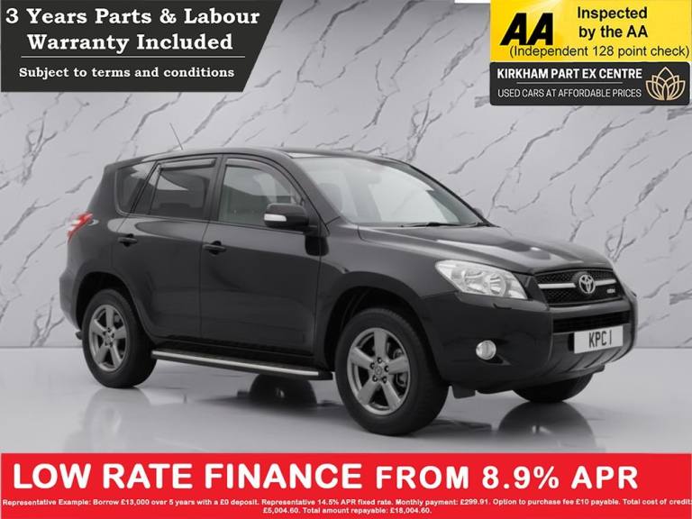2012 Toyota RAV4 2.2 D-4D XT-R SUV 5dr Diesel Manual 4WD Euro 5 (150 ps) NATIONWIDE PARTS &amp;  ...