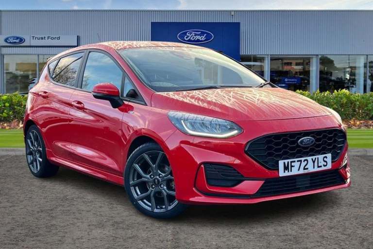 image for 2022 Ford Fiesta 1.0 EcoBoost Hybrid mHEV 125 ST-Line Edition 5dr SYNC 3 WITH APPLE CARPLAY  Hatc...