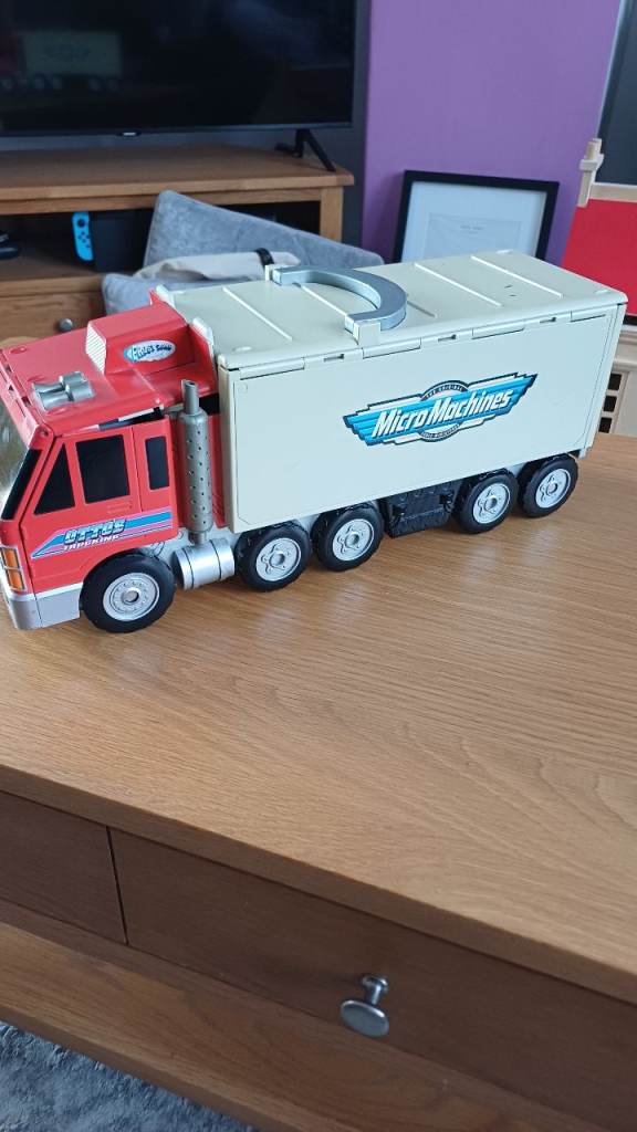 Micro Machines Big Rig Truck – Classic Toy, Good Condition