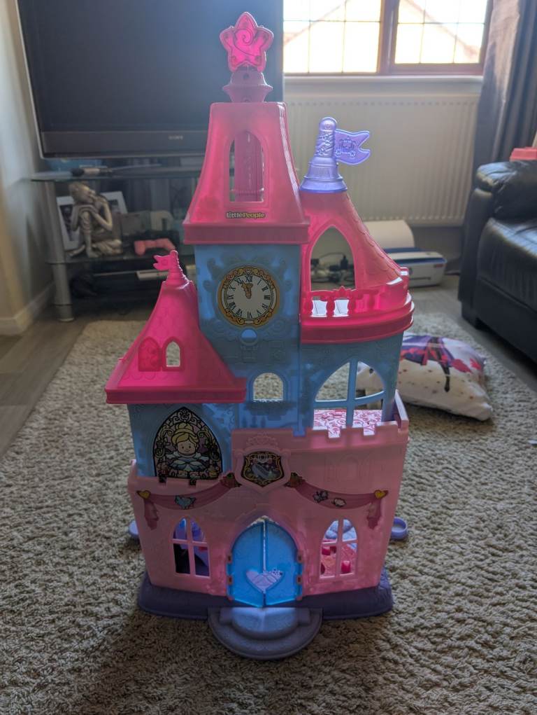 Little people Cinderella castle and figures