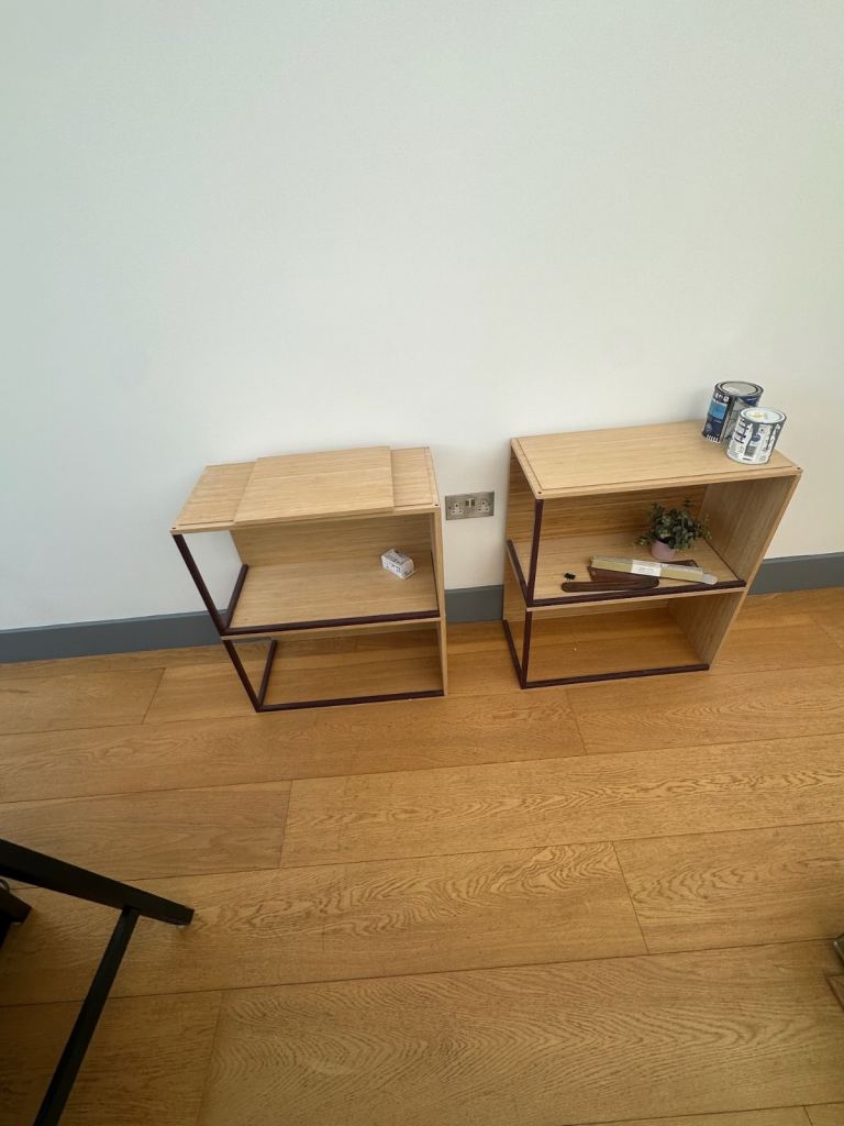 X2 stackable storage/shelving units 