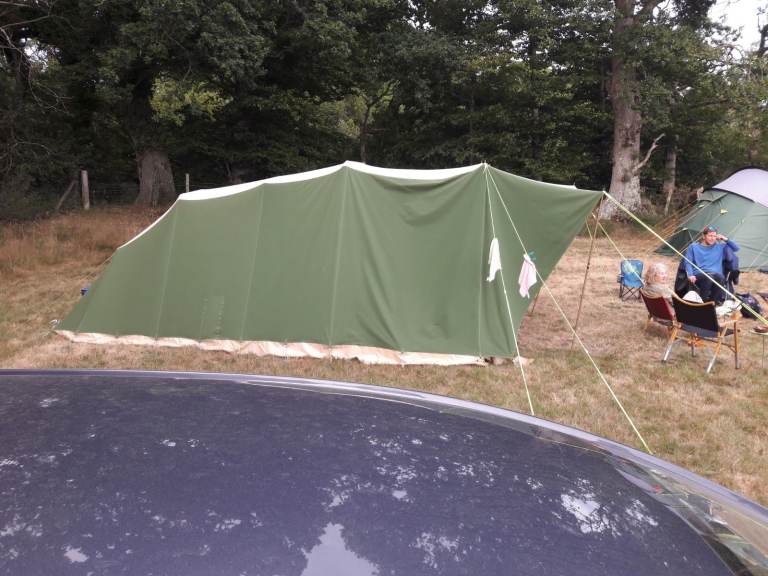 Motorcycle legal Trailer tent.
