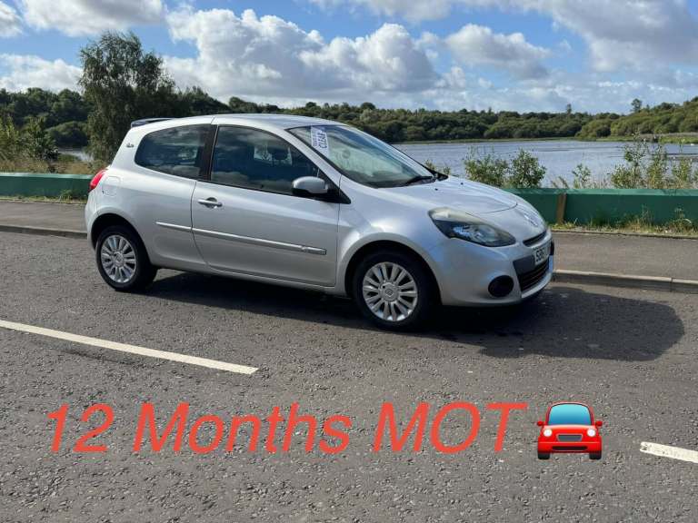 2012 Renault Clio 1.2 16V I-Music 3dr HATCHBACK Petrol Manual