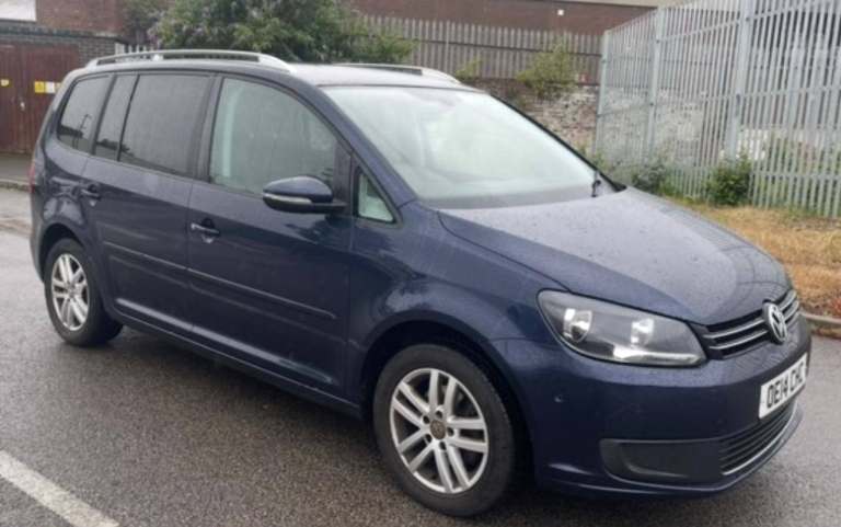2014 Volkswagen Touran - Blue, Good Condition