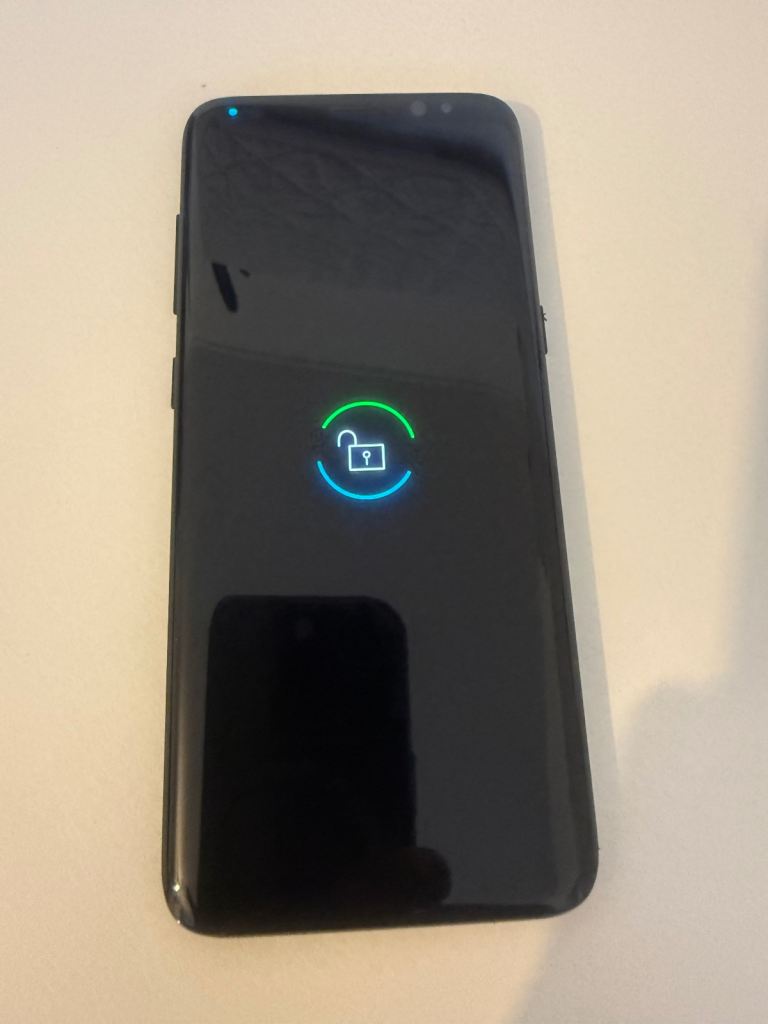 Samsung Galaxy S8 Black Smartphone - Good Condition