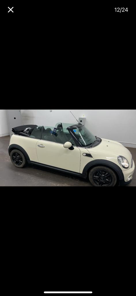 2013 MINI Convertible 1.6 One 2dr CONVERTIBLE Petrol Manual