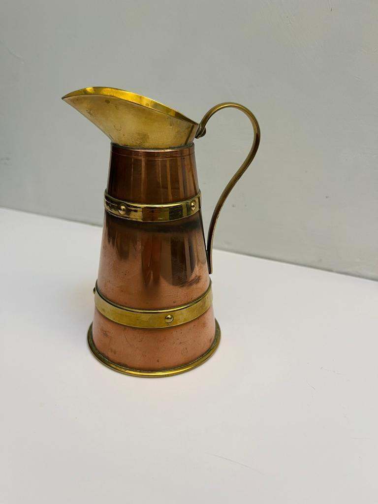 Vintage Winward Birmingham England Copper Brass Jug Pitcher Pot/Vase