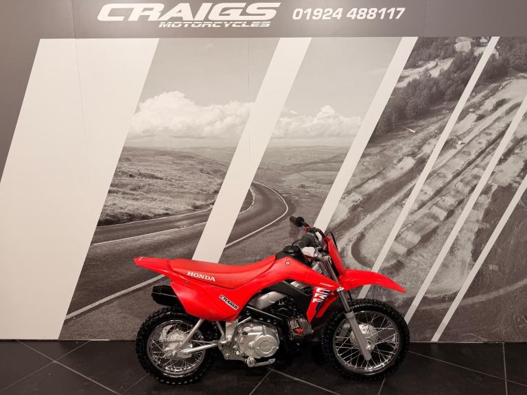 Honda CRF 110 2025 4 STROKE JUNIOR FUN BIKE AT CRAIGS MOTORCYCLES